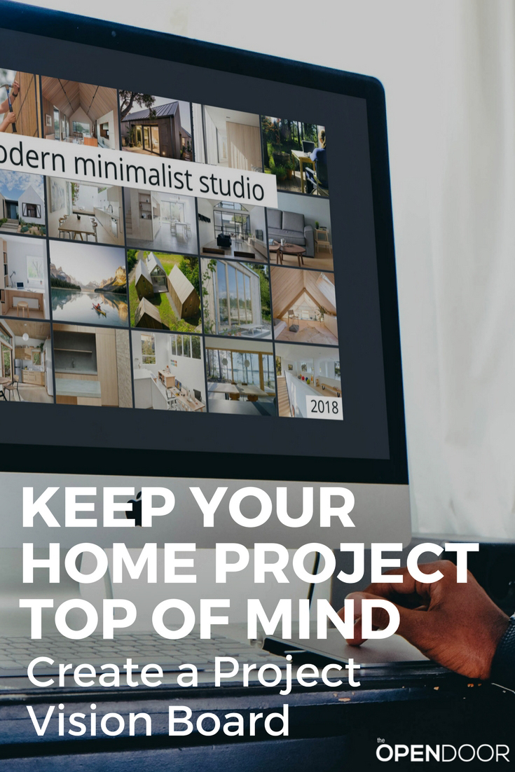 Keep Your Home Construction Project Top of Mind with a Project Vision Board